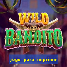 jogo para imprimir e montar